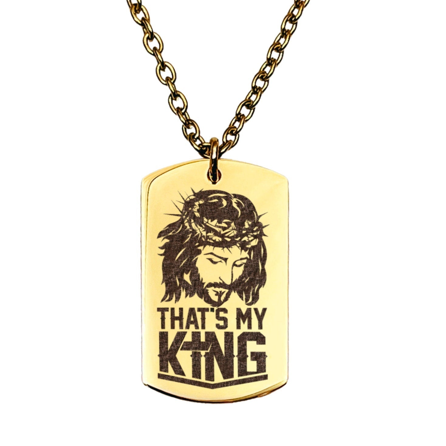 THAT'S MY KING MEN'S NECKLACE - Avy + Tay