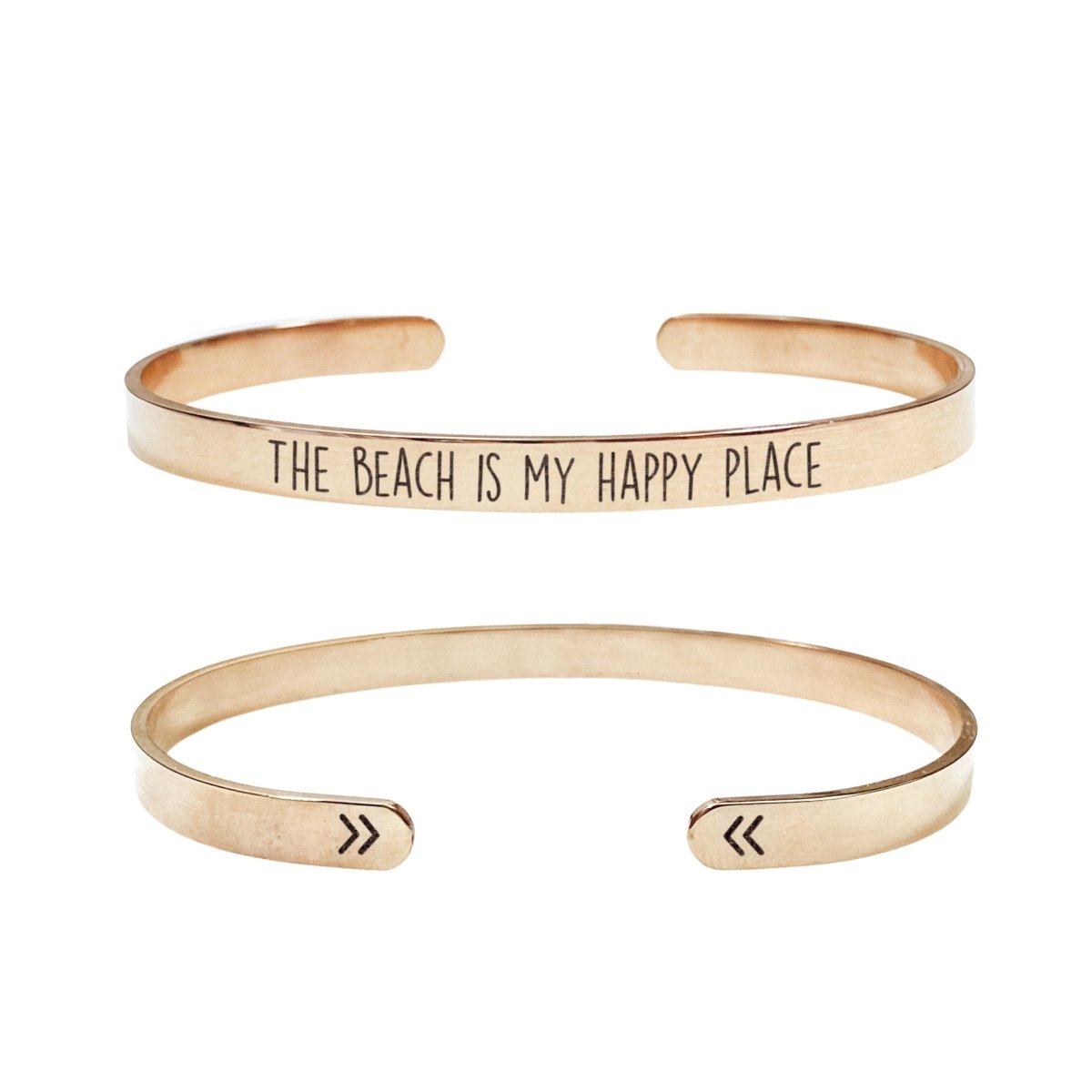 THE BEACH IS MY HAPPY PLACE CUFF - Avy + Tay