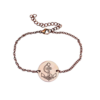 THE LORD IS MY ANCHOR BRACELET - Avy + Tay