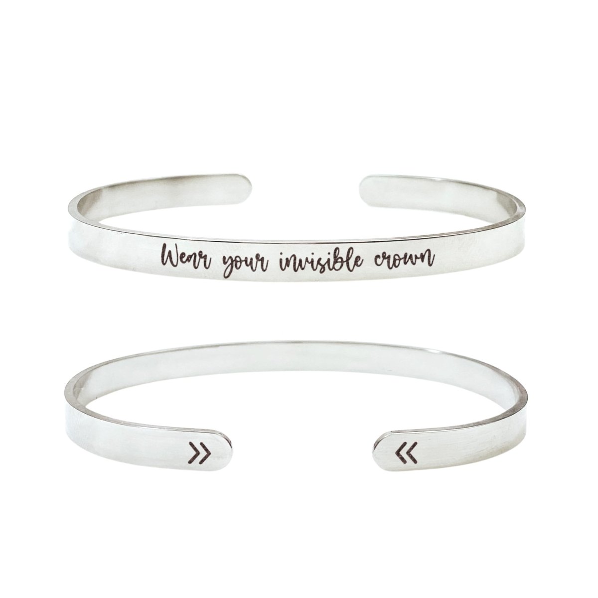 WEAR YOUR INVISIBLE CROWN CUFF - Avy + Tay