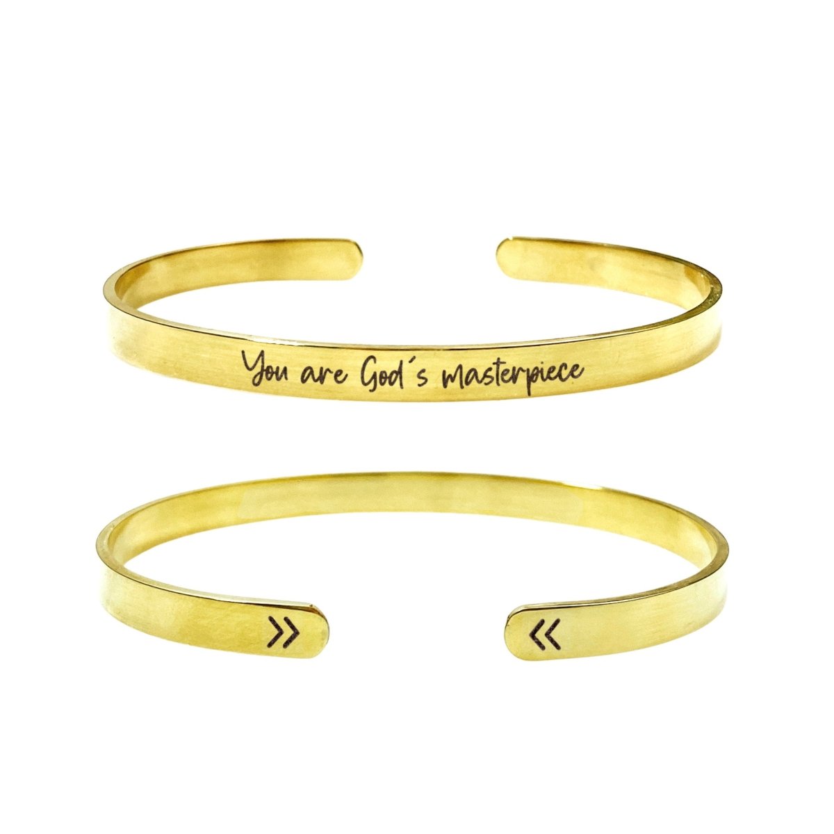 YOU ARE GOD'S MASTERPIECE CUFF - Avy + Tay