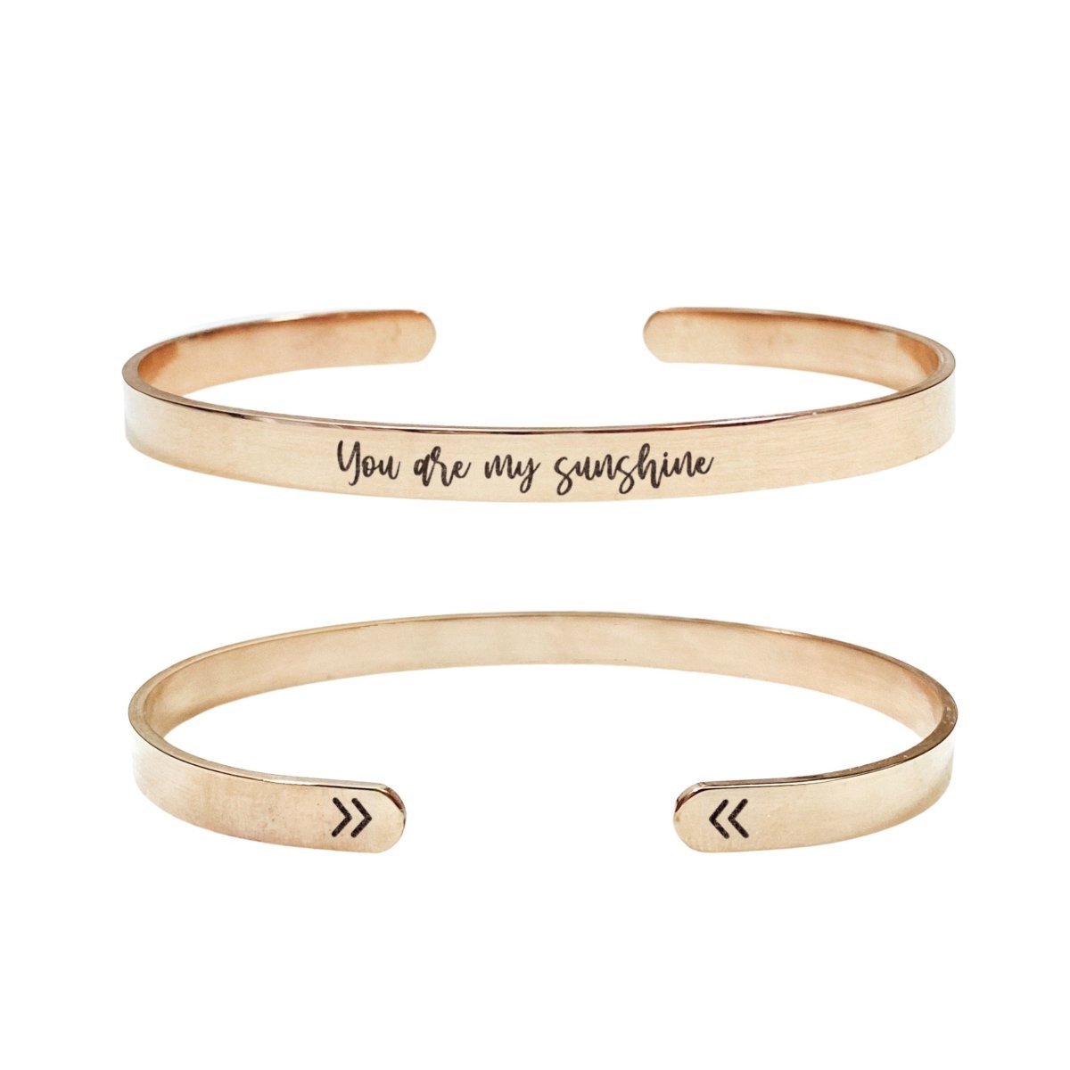 YOU ARE MY SUNSHINE CUFF - Avy + Tay