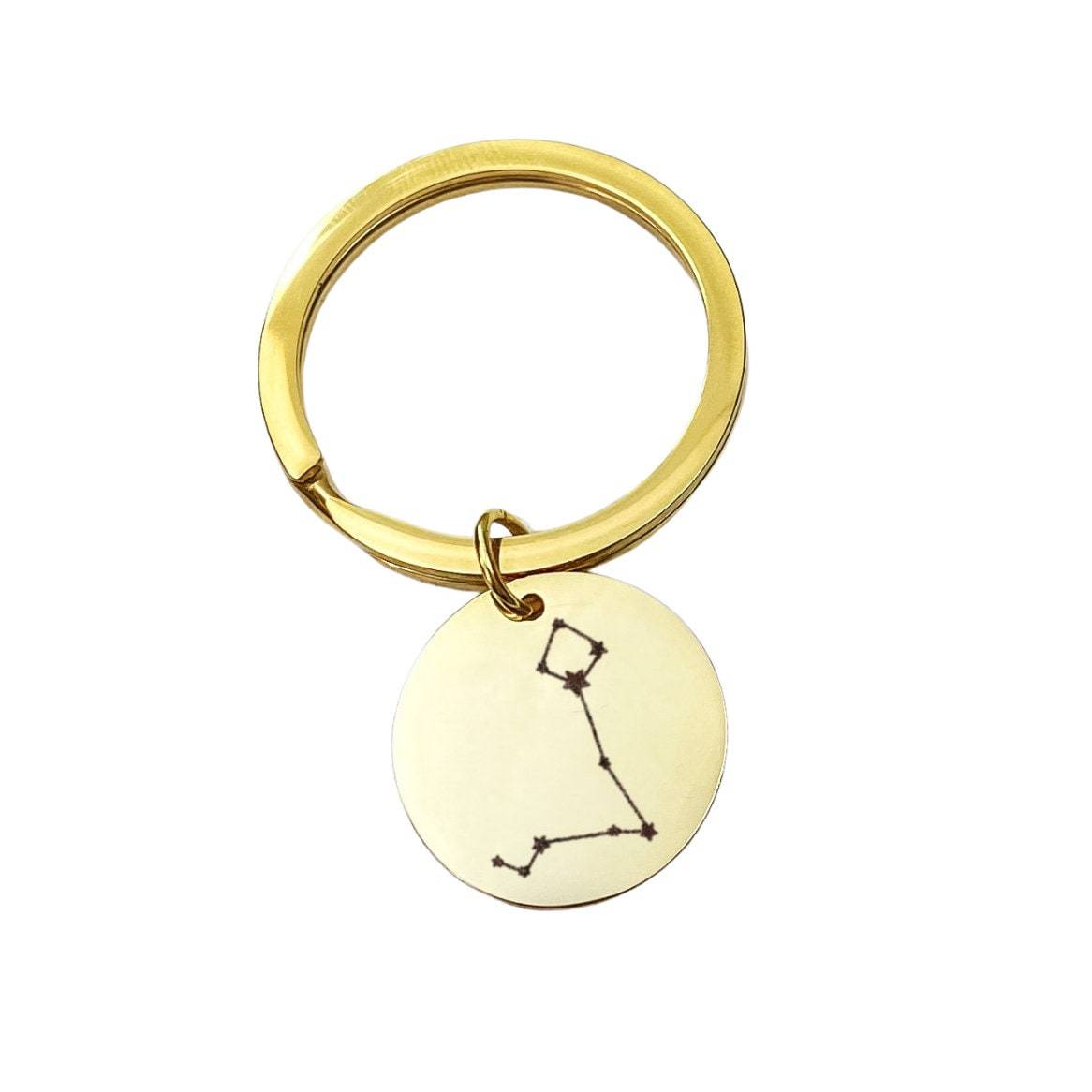 ZODIAC CONSTELLATION KEYCHAIN - Avy + Tay