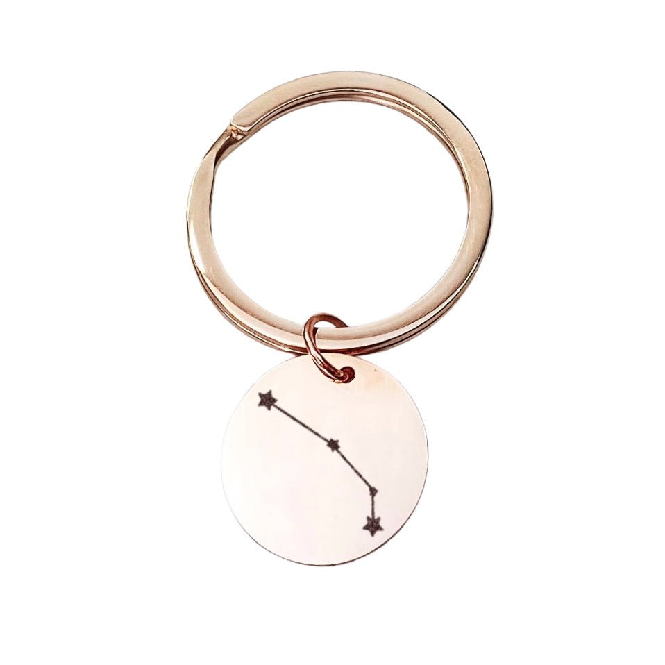 ZODIAC CONSTELLATION KEYCHAIN - Avy + Tay