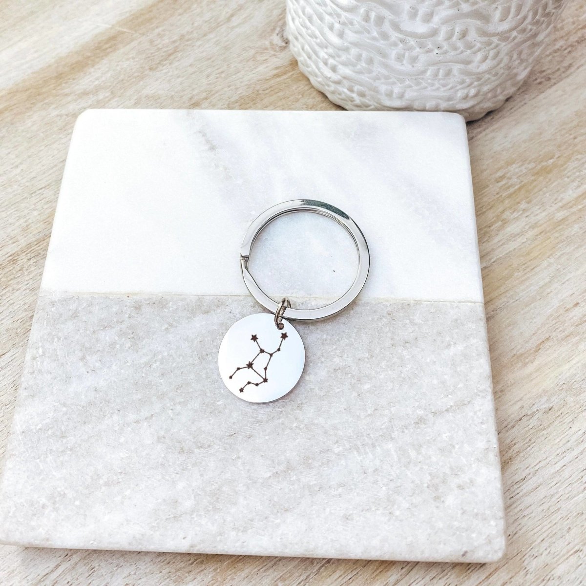 ZODIAC CONSTELLATION KEYCHAIN - Avy + Tay