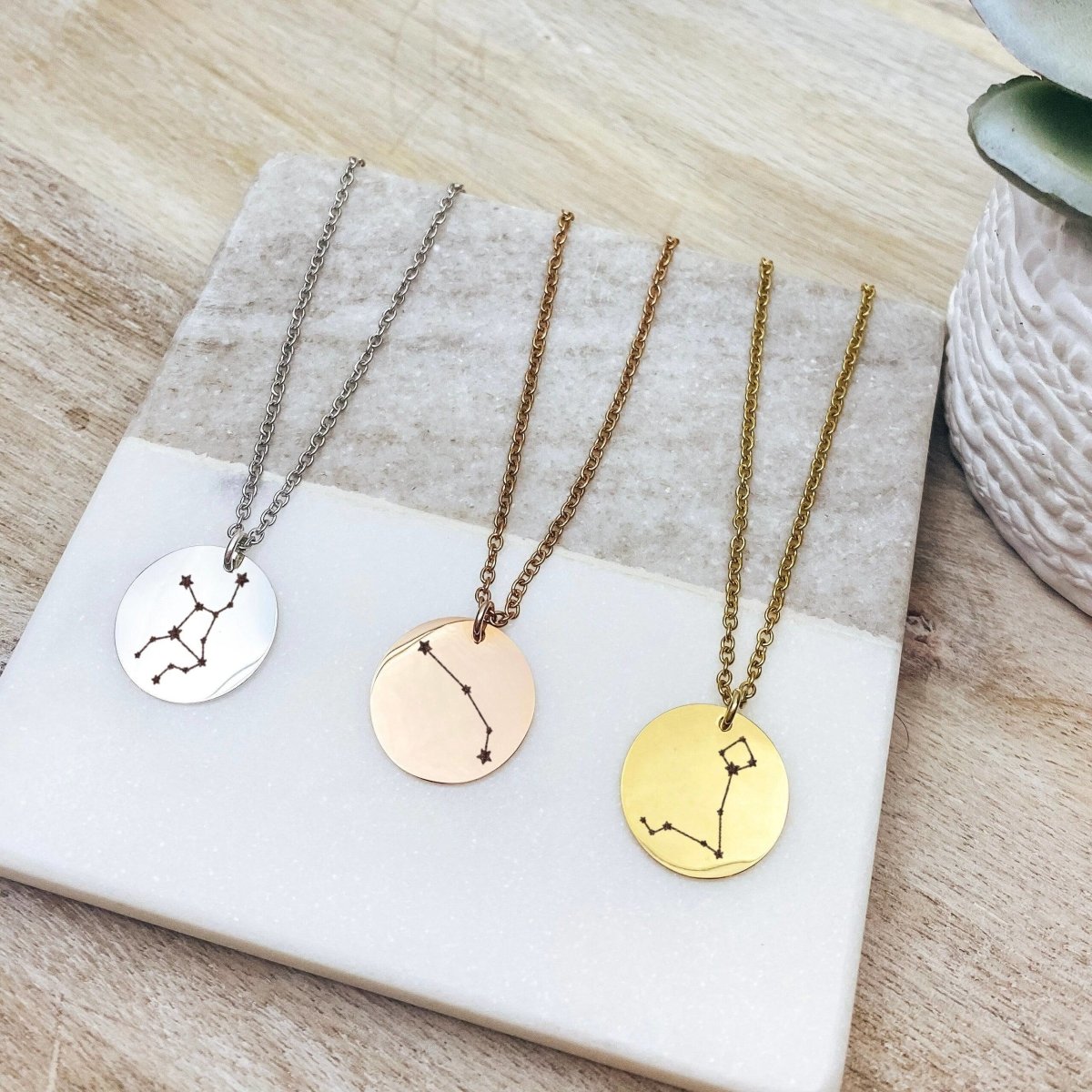 ZODIAC CONSTELLATION NECKLACE - Avy + Tay